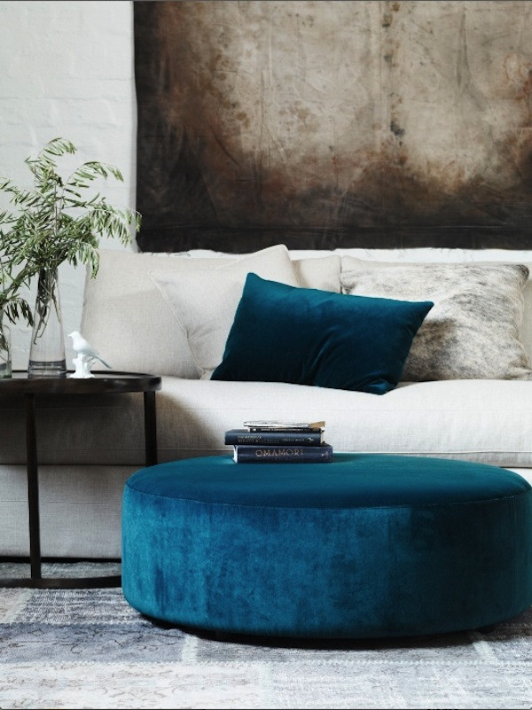 Best ideas about Blue Ottoman Coffee Table
. Save or Pin Get the Look Ottoman as Coffee Table Now.