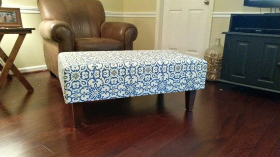 Best ideas about Blue Ottoman Coffee Table
. Save or Pin Upholstered Ottoman Coffee Table Blue and Grey by Now.