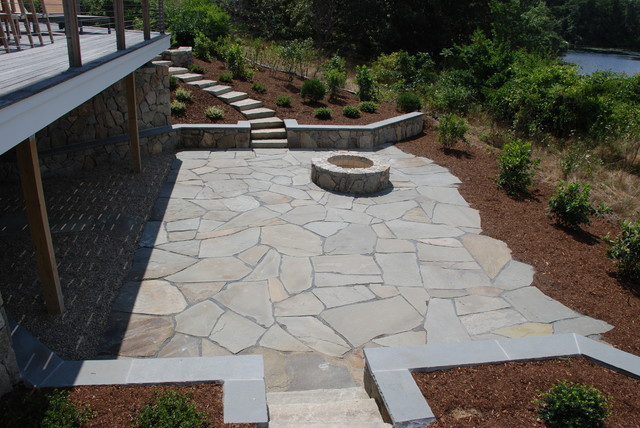 Best ideas about Blue Stone Patio
. Save or Pin Irregular Bluestone Patio Traditional Patio boston Now.