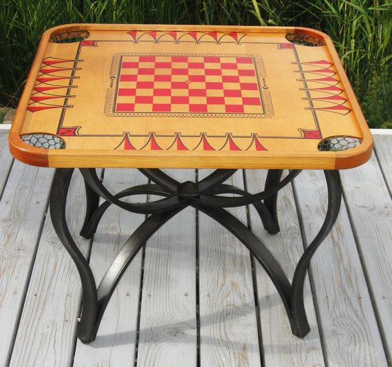 Best ideas about Board Game Coffee Table
. Save or Pin Vintage CARROM Game Flip Top Coffee Table with Iron Base Now.