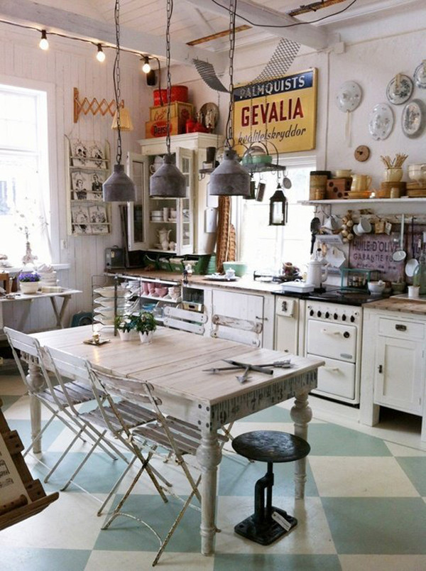 Best ideas about Bohemian Kitchen Decor
. Save or Pin 15 Shabby Chic Bohemian Kitchen Ideas Now.