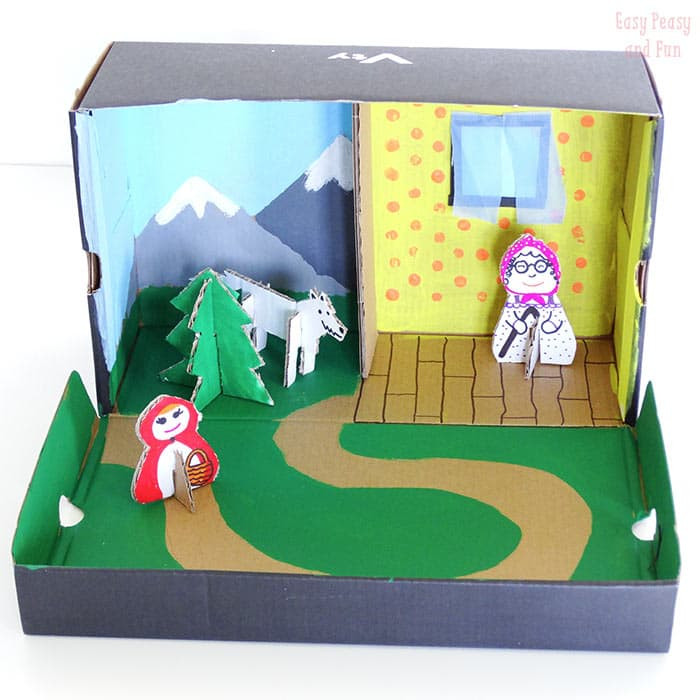 Best ideas about Box Craft Ideas
. Save or Pin Story Box Shoe Box Craft Easy Peasy and Fun Now.