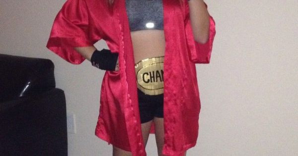 Best ideas about Boxer Costume DIY
. Save or Pin Knockout Woman s Boxer Costume Now.