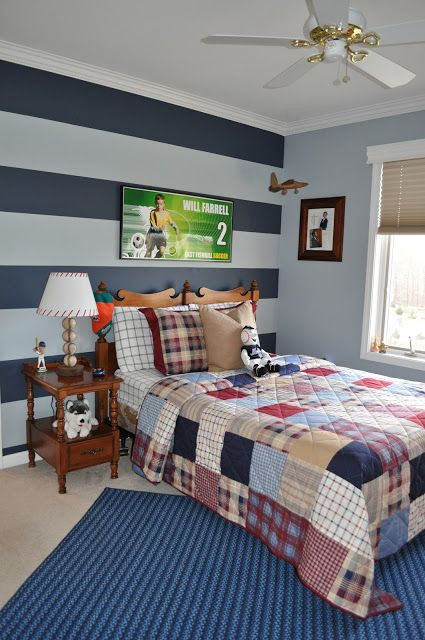 Best ideas about Boys Bedroom Painting Ideas
. Save or Pin Ben Moore nantucket fog The color of the stripe is Ben Now.