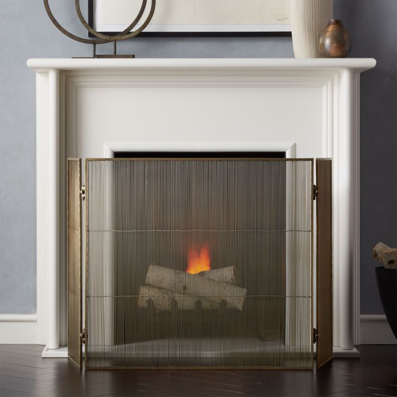 Best ideas about Brass Fireplace Screen
. Save or Pin Antiqued 3 Panel Brass Fireplace Screen Reviews Now.