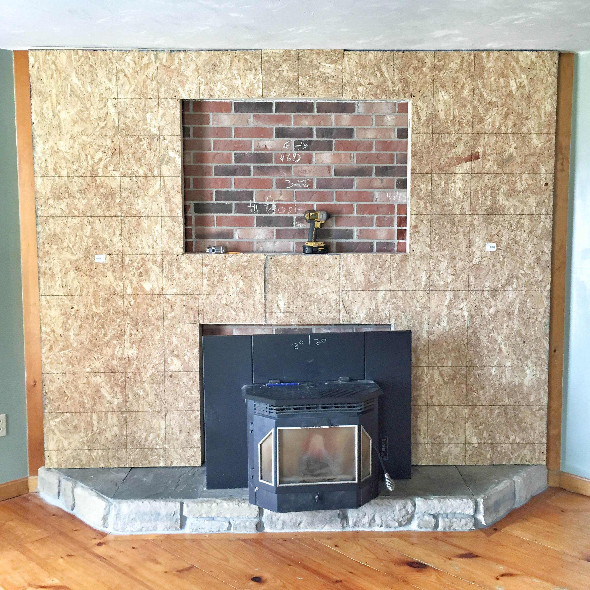 Best ideas about Brick Fireplace Makeover
. Save or Pin Our Brick Fireplace Makeover Now.