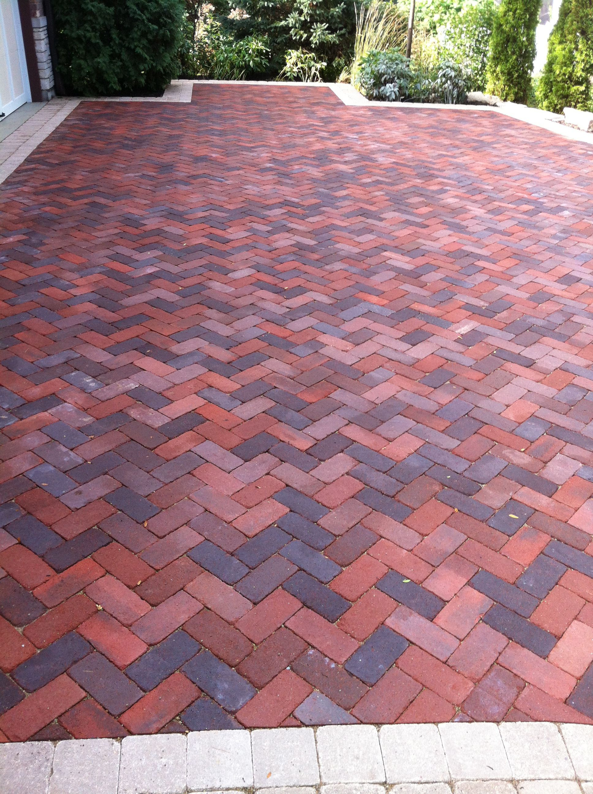 Best ideas about Brick Patio Patterns
. Save or Pin Brick Herringbone pattern for patio driveway Now.