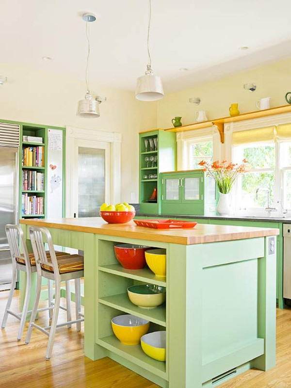 Best ideas about Bright Kitchen Ideas
. Save or Pin bright kitchen painted cabinet Now.