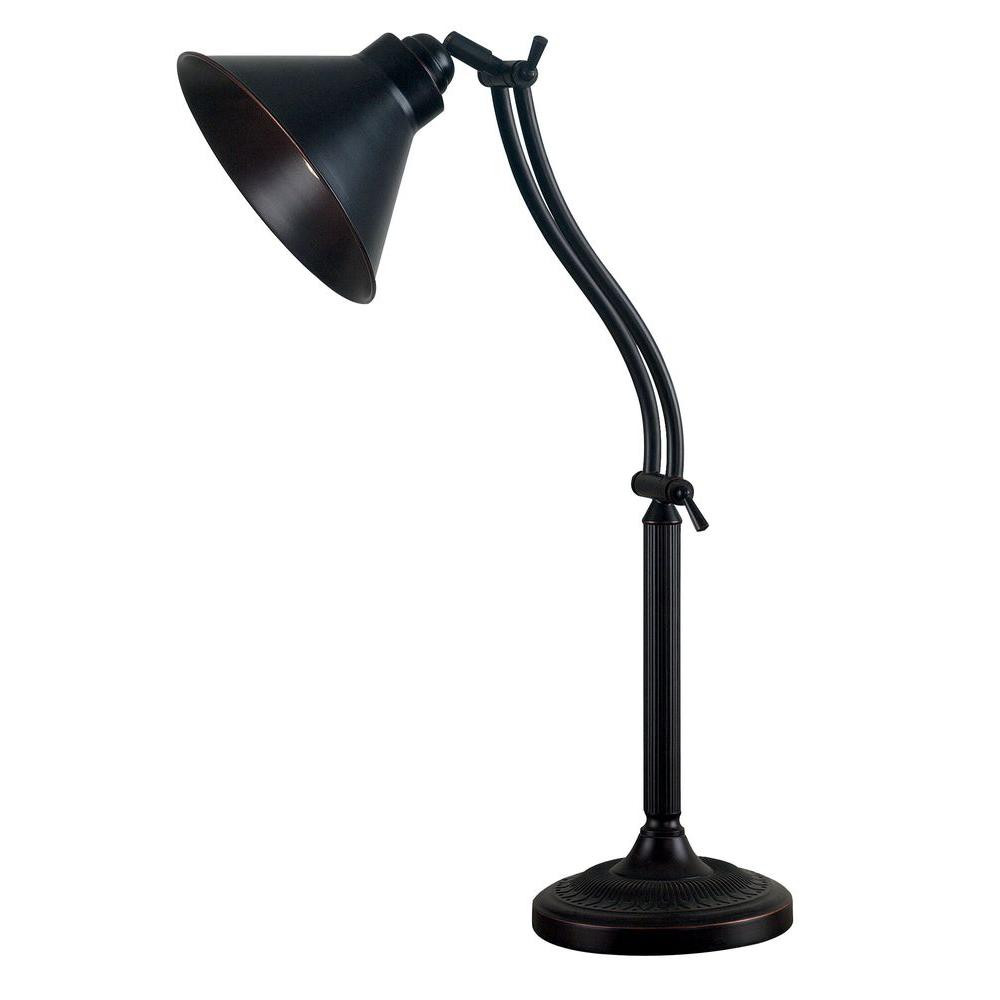 Best ideas about Bronze Desk Lamp
. Save or Pin Kenroy Home Amherst 27 in Oil Rubbed Bronze Adjustable Now.