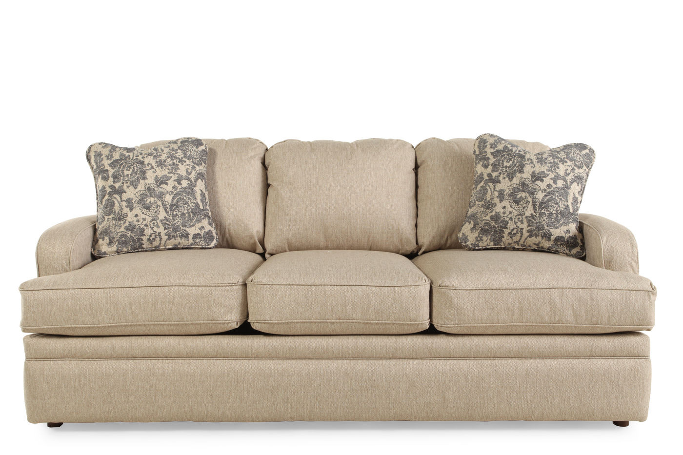 Best ideas about Brown Sleeper Sofa
. Save or Pin Contemporary 77" Queen Sleeper Sofa in Dove Brown Now.