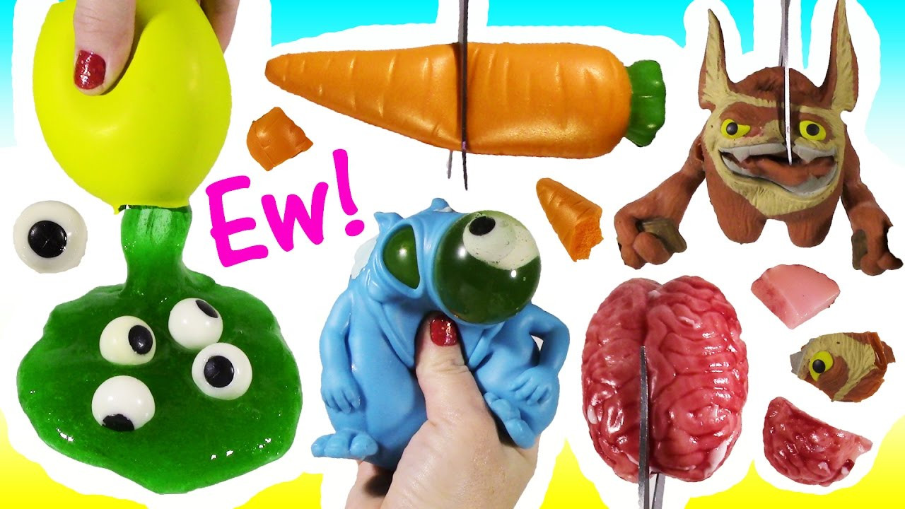 Best ideas about Bubble Pop Kids DIY
. Save or Pin Cutting OPEN SQUISHY BRAIN HOMEMADE GROSS Squishy Slime Now.