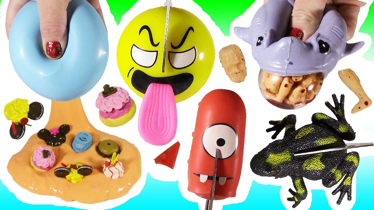 Best ideas about Bubble Pop Kids DIY
. Save or Pin Cutting OPEN Squishy Scary SHARK Homemade Disney SLIMY Now.