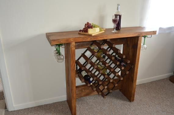 Best ideas about Buffet Table With Wine Rack
. Save or Pin Wonderful Reclaimed Rustic Wine Rack Table Buffet Sideboard Now.