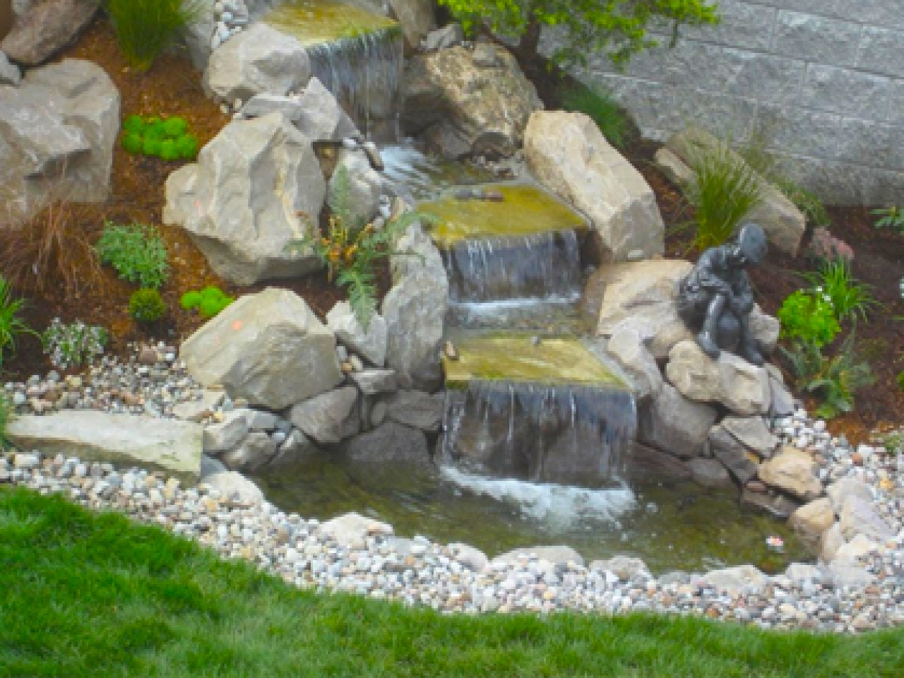 Best ideas about Build A Simple Backyard Waterfall
. Save or Pin Backyard pond ideas with waterfall easy backyard Now.