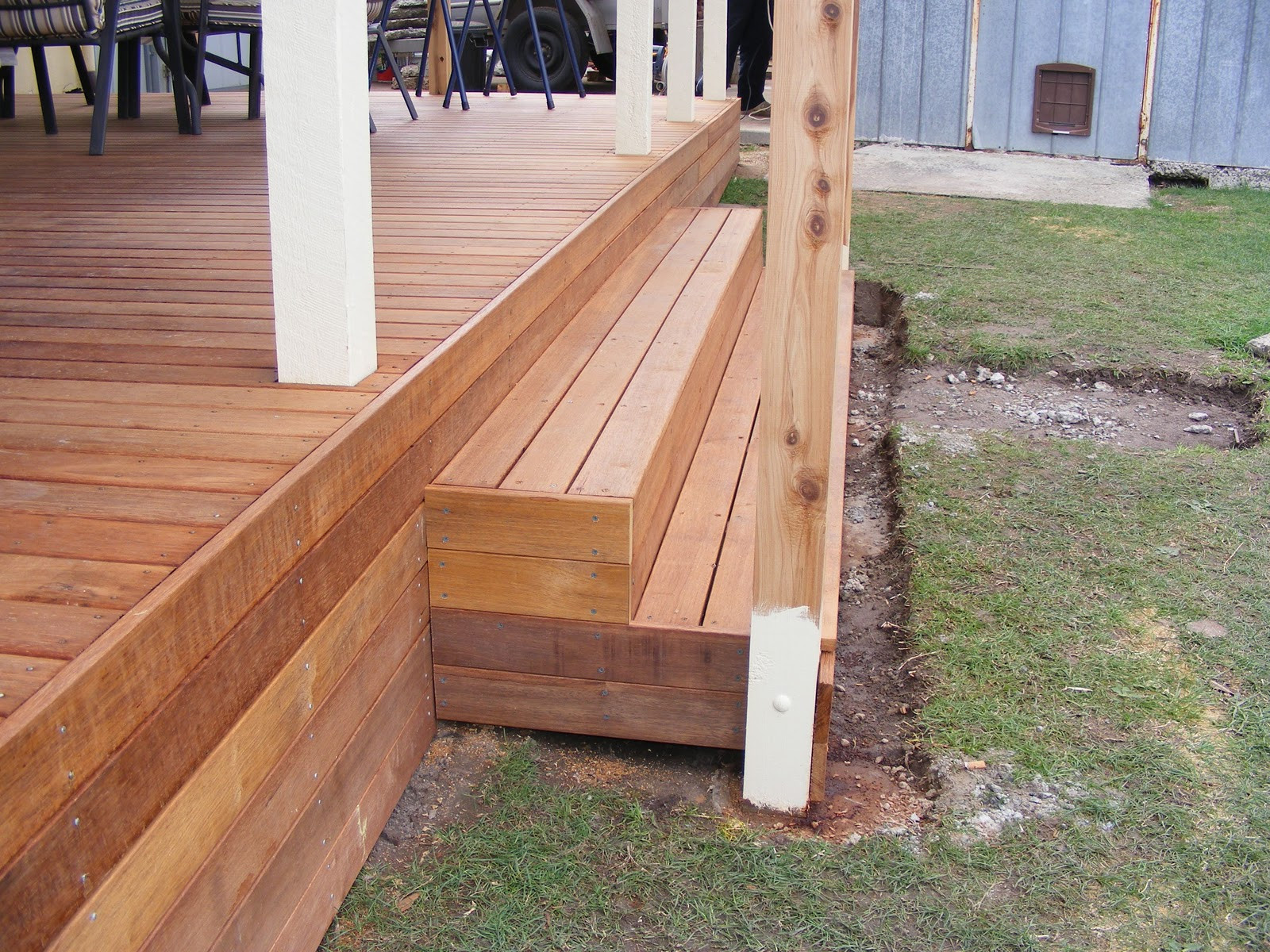 Best ideas about Build Deck Stairs
. Save or Pin waynes home renos diy building deck part 3 stairs Now.