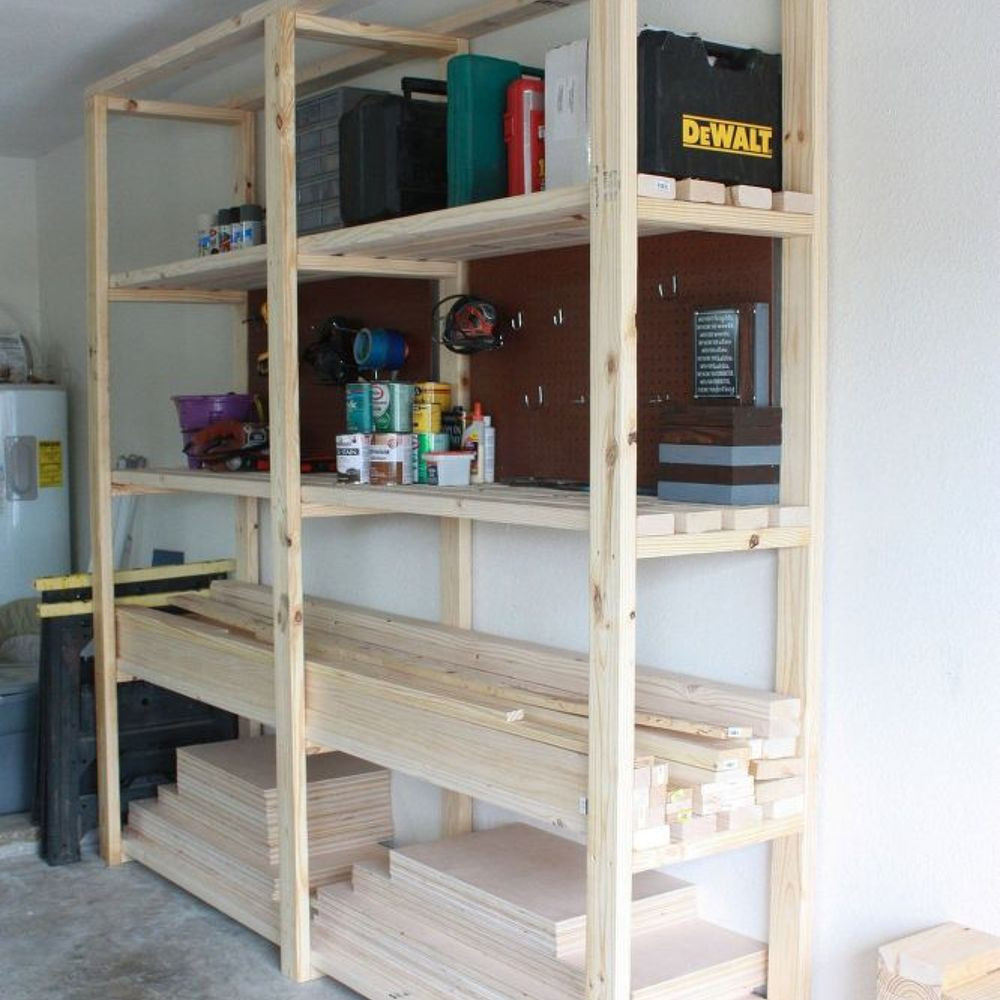 Best ideas about Build Garage Storage
. Save or Pin Easy DIY Garage Shelving Now.