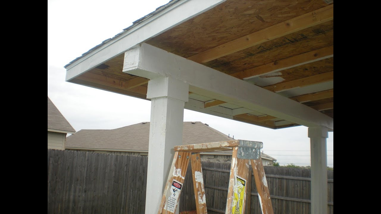 Best ideas about Building A Patio
. Save or Pin How to build a patio cover pt 2 Must see edition Now.