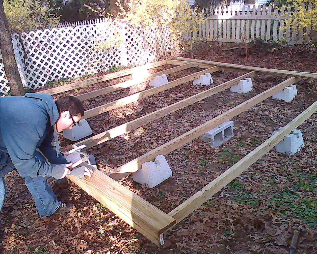 Best ideas about Building A Patio
. Save or Pin How to build a floating deck Now.