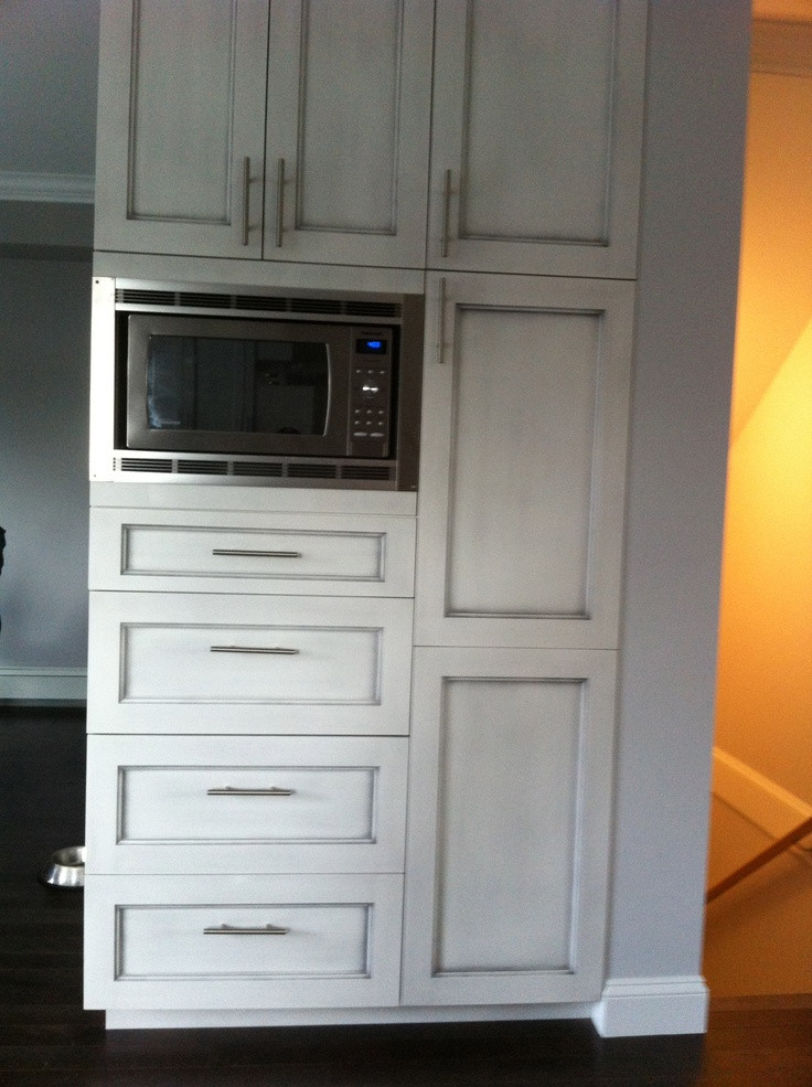 Best ideas about Built In Microwave Cabinet
. Save or Pin Custom pantry with built in microwave and antique brushed Now.