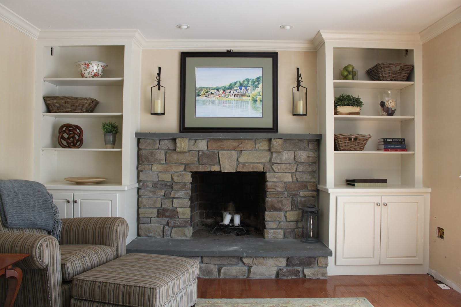 Best ideas about Built In Shelves Around Fireplace
. Save or Pin meg & the martin men 5 Years Later Now.