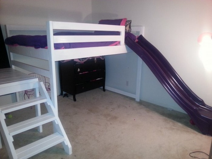 Best ideas about Bunk Bed Slide DIY
. Save or Pin DIY Loft Bed Now.