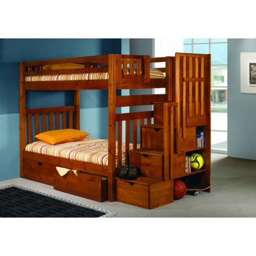 Best ideas about Bunk Bed Stairs Only
. Save or Pin Twin Bunk Beds With Stairs Twin Bunk Beds with Stairs Now.