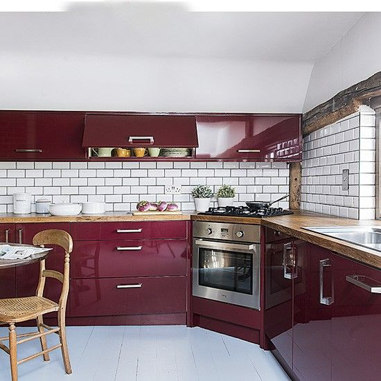 Best ideas about Burgundy Kitchen Decor
. Save or Pin Country kitchen with burgundy cabinetry Now.