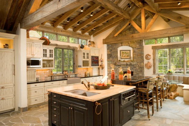 Best ideas about Cabin Kitchen Decor
. Save or Pin 15 Warm & Cozy Rustic Kitchen Designs For Your Cabin Now.