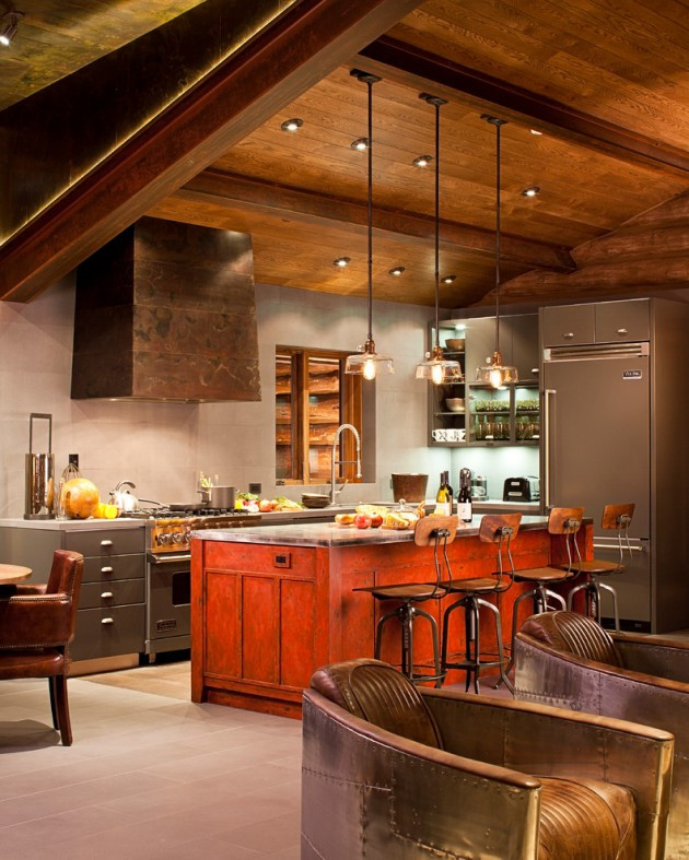 Best ideas about Cabin Kitchen Decor
. Save or Pin 15 Extraordinary Modern Industrial Kitchen Interior Designs Now.