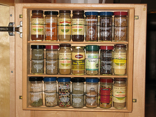 Best ideas about Cabinet Door Spice Rack DIY
. Save or Pin 5 Space Saving Solutions To Mount Inside Kitchen Cabinet Now.