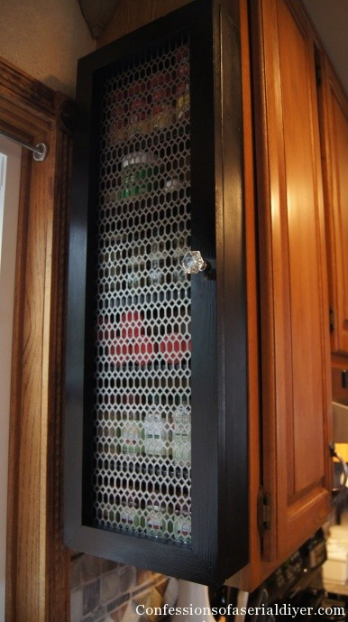 Best ideas about Cabinet Door Spice Rack DIY
. Save or Pin Finally a Solution to My Messy Spice Cabinet Now.
