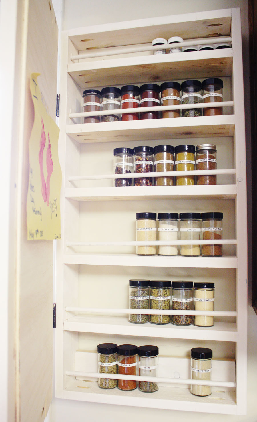 Best ideas about Cabinet Door Spice Rack DIY
. Save or Pin How To Build A DIY Spice Rack Now.