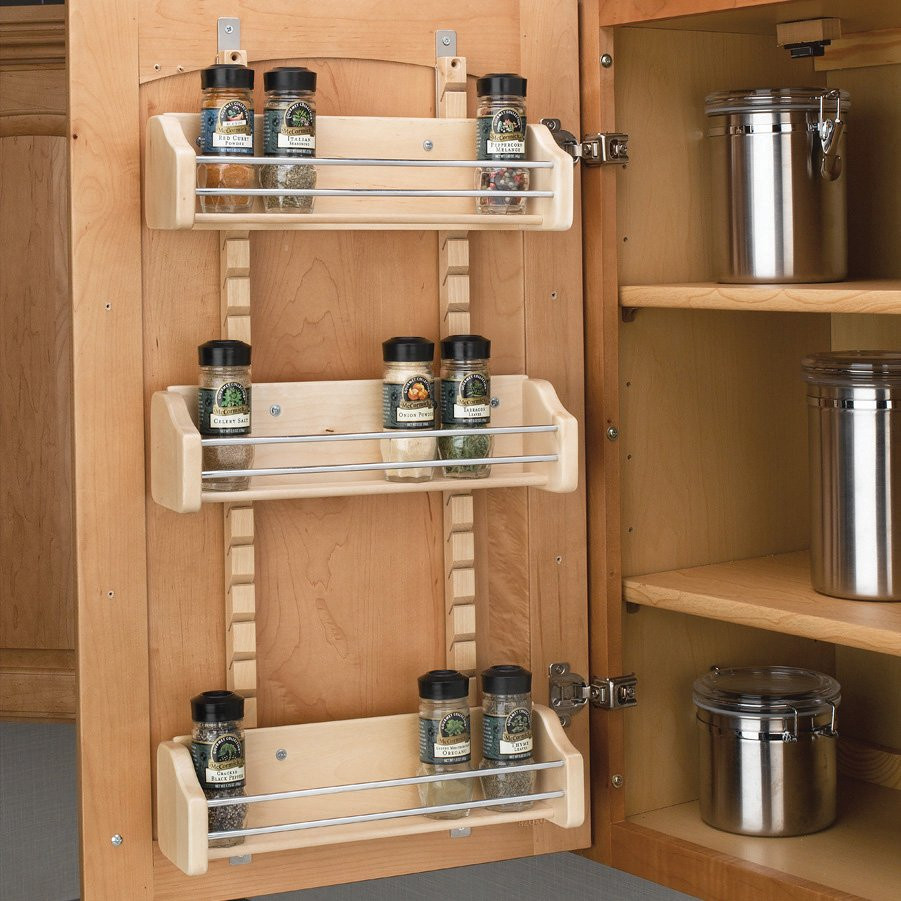 Best ideas about Cabinet Door Spice Rack
. Save or Pin Rev A Shelf 4ASR Adjustable Spice Rack Now.