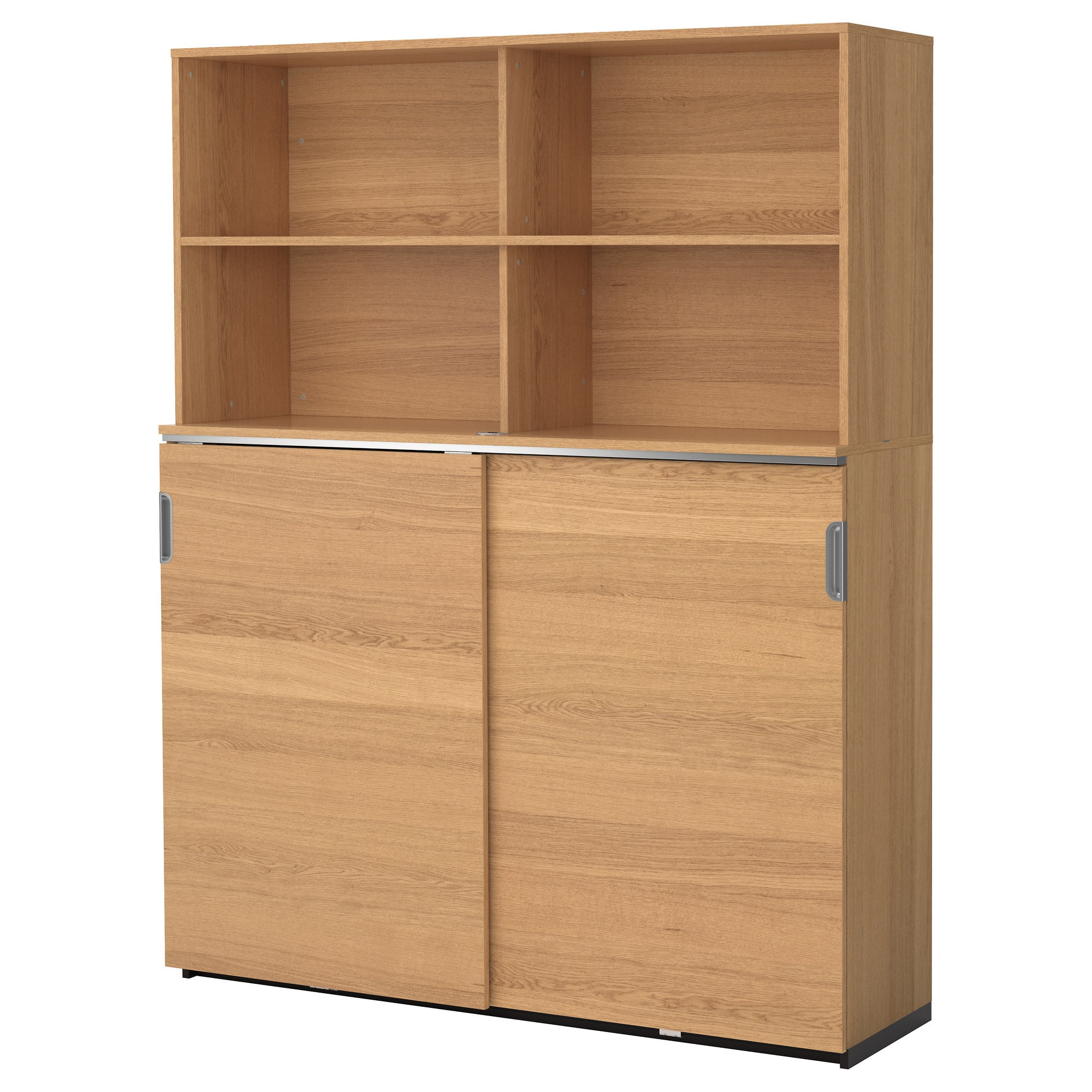 Best ideas about Cabinet Organizers Ikea
. Save or Pin GALANT Storage bination w sliding doors Oak veneer 160 Now.