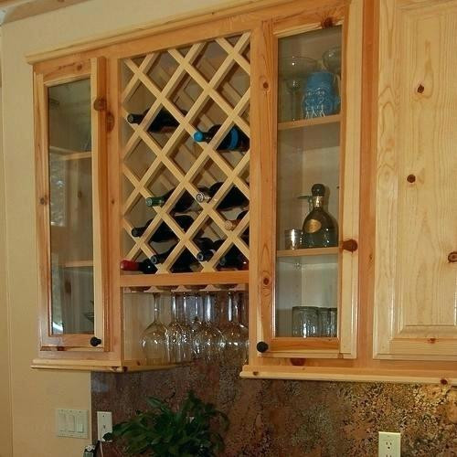 Best ideas about Cabinet Wine Rack Inserts
. Save or Pin How To Make A Wine Rack Cabinet Insert SuleChow Net Now.