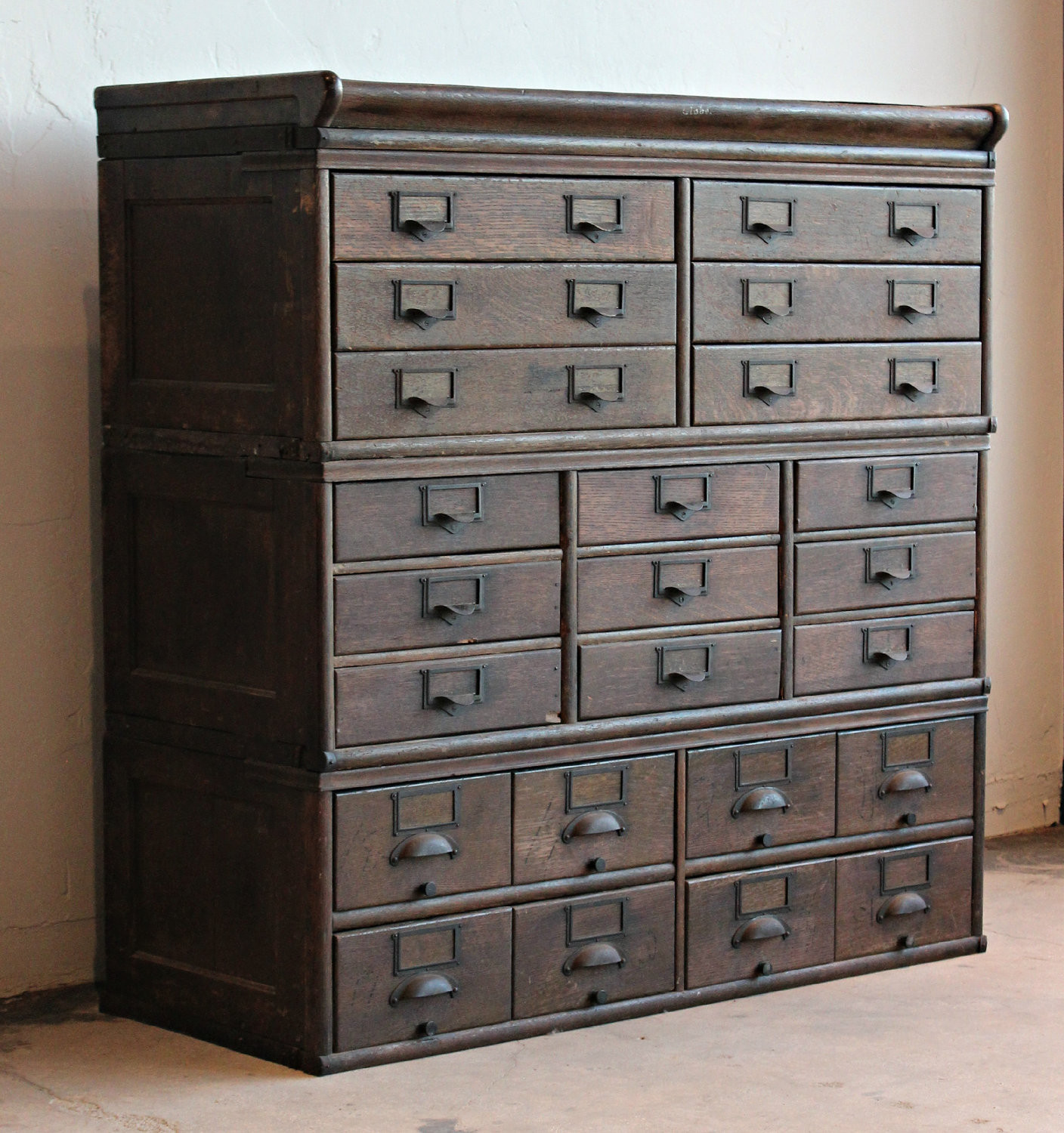 Best ideas about Cabinet With Drawers
. Save or Pin Antique Wooden 23 Drawer Storage Cabinet 2 Now.