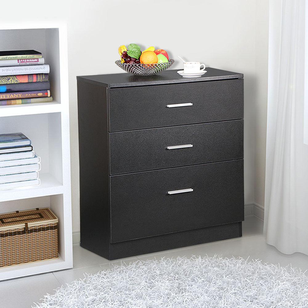 Best ideas about Cabinet With Drawers
. Save or Pin Black Wood 3 Drawer File Storage Cabinet fice Filing Now.