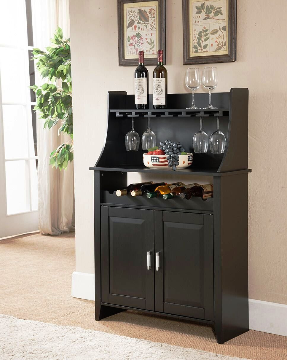 Best ideas about Cabinet With Wine Rack
. Save or Pin Kings Brand Furniture Wood Wine Rack Buffet Storage Now.