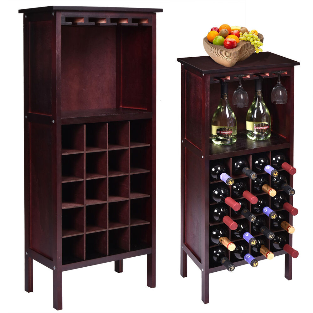 Best ideas about Cabinet With Wine Rack
. Save or Pin New Wood Wine Cabinet Bottle Holder Storage w Glass Rack Now.