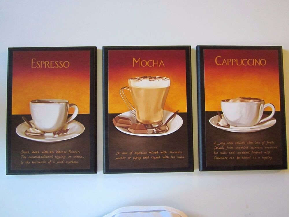 Best ideas about Cafe Latte Kitchen Decor
. Save or Pin Coffee Mocha Espresso Cappuccino Latte Kitchen Wall Decor Now.