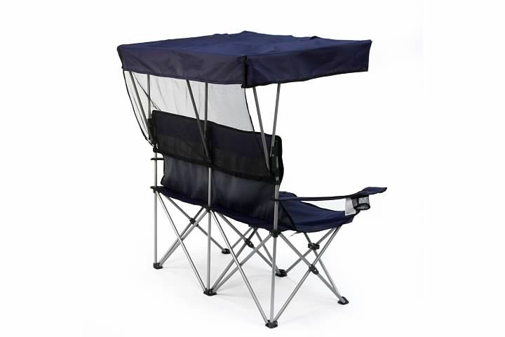 Best ideas about Camp Chair With Canopy
. Save or Pin Foldable Double Canopy Chair Camping Beach Events Now.