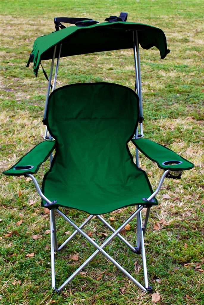 Best ideas about Camp Chair With Canopy
. Save or Pin 2 X FOLDING CANOPY CHAIR BEACH CAMPING CHAIR XL Now.