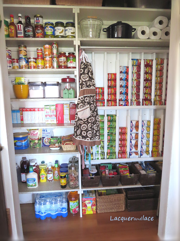 Best ideas about Can Organizer For Pantry
. Save or Pin Lacquerandlace Rotating Canned Food System DIY Now.