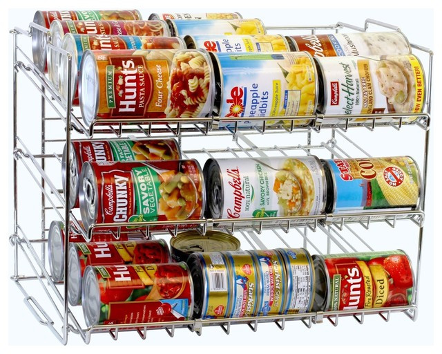 Best ideas about Can Organizer For Pantry
. Save or Pin DecoBros Supreme Stackable Can Rack Organizer Chrome Now.