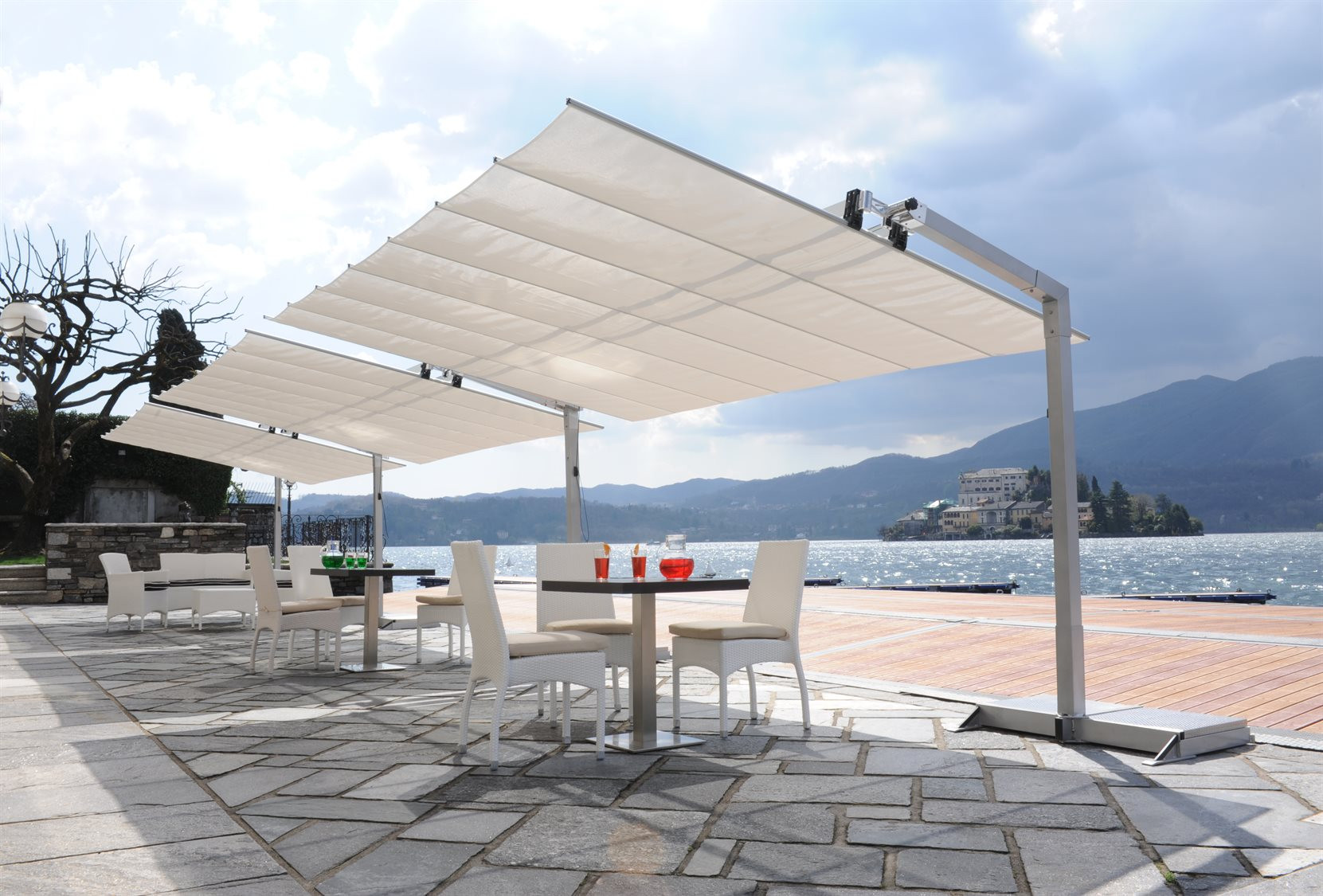 Best ideas about Cantilever Patio Umbrella
. Save or Pin FIM Flexy Aluminum 8 x 12 Rectangular fset Umbrella Now.