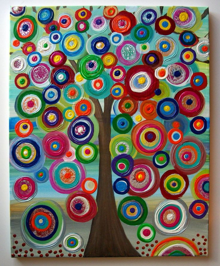 Best ideas about Canvas Painting Ideas For Kids
. Save or Pin Childrens Canvas Wall Art Abstract Acrylic Painting on Now.