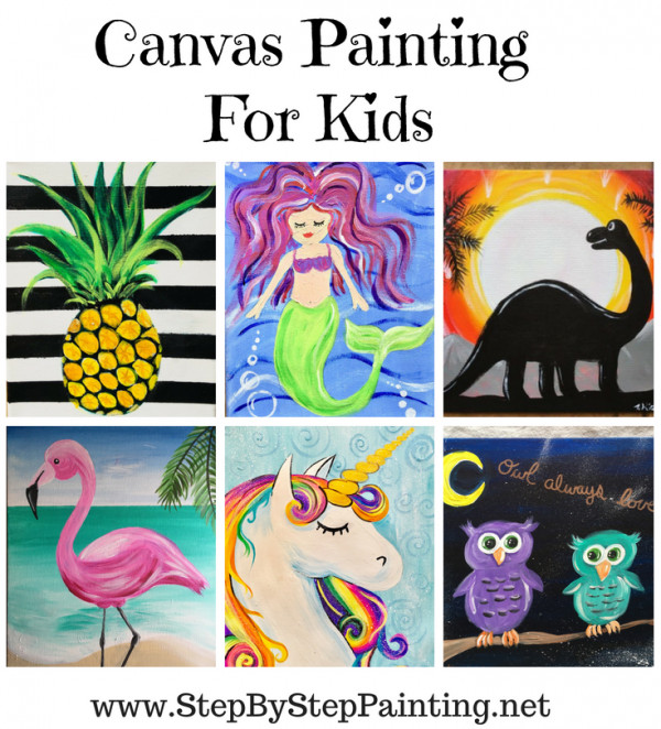 Best ideas about Canvas Painting Ideas For Kids
. Save or Pin Painting For Kids Step By Step Canvas Painting line Now.