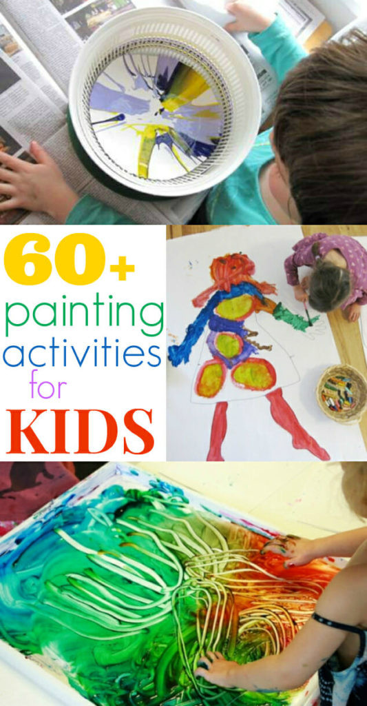 Best ideas about Canvas Paintings Ideas For Kids
. Save or Pin Painting Activities for Kids 60 Ideas The Artful Parent Now.