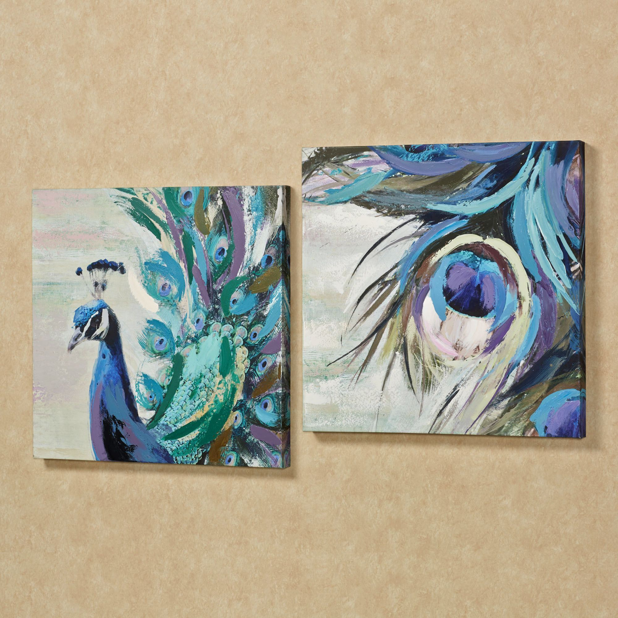 Best ideas about Canvas Wall Art Sets
. Save or Pin Fanciful Plumes Peacock Canvas Wall Art Set Now.