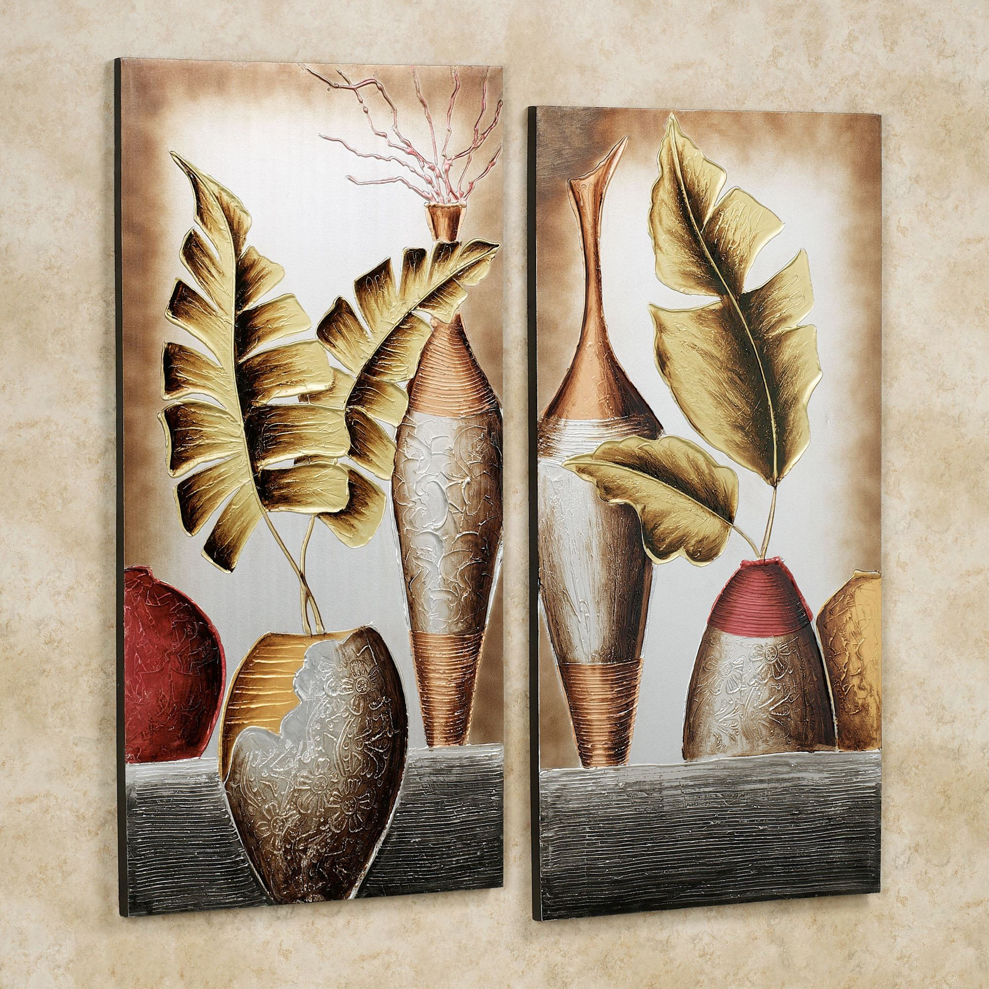 Best ideas about Canvas Wall Art Sets
. Save or Pin Grecian Pottery Canvas Wall Art Set Now.